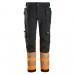 Snickers 6231 Hi Vis Stretch Trousers Holster Pockets